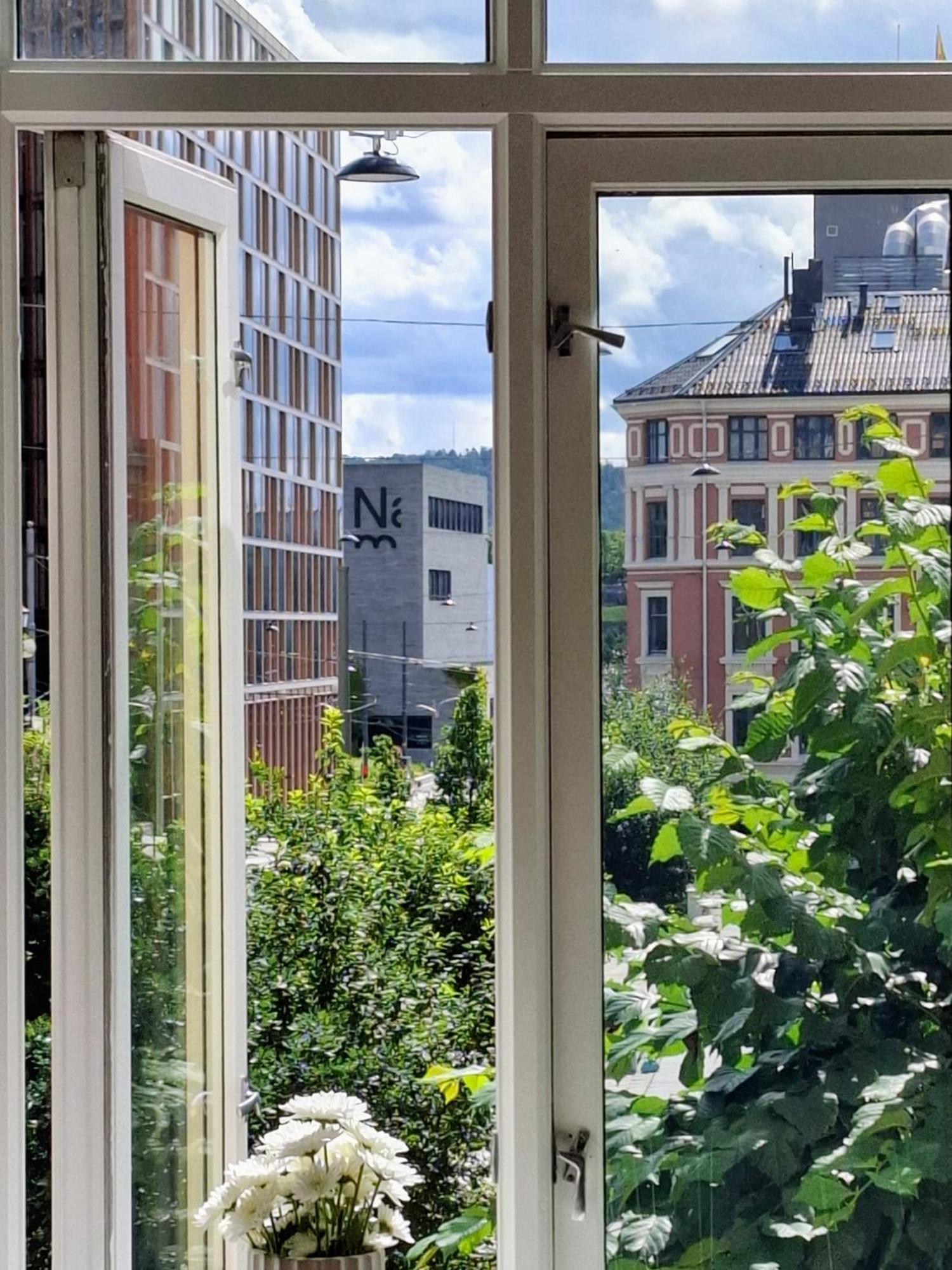 Bright And Charming Apartment From 1878 With View To The New National Museum In Oslo Exteriör bild