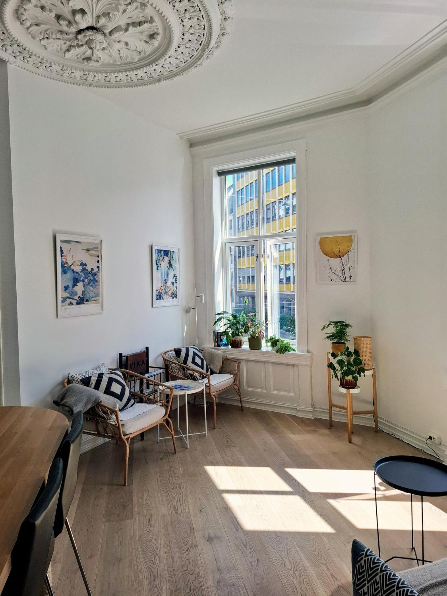 Bright And Charming Apartment From 1878 With View To The New National Museum In Oslo Exteriör bild